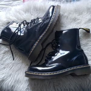 Patent Leather Dr. Martens boots | US7/EU38